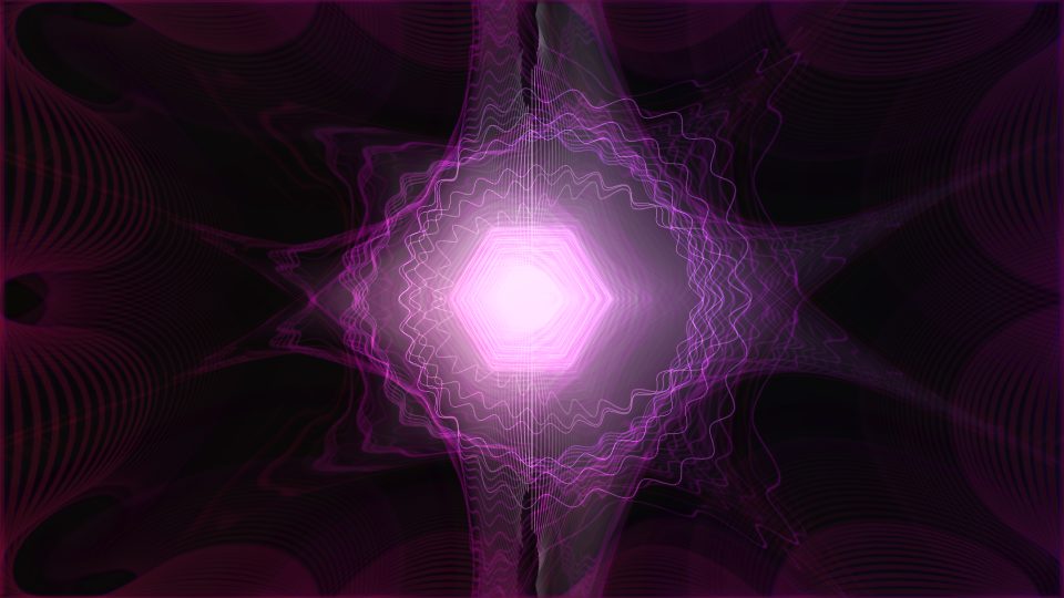 Magenta Hexagon